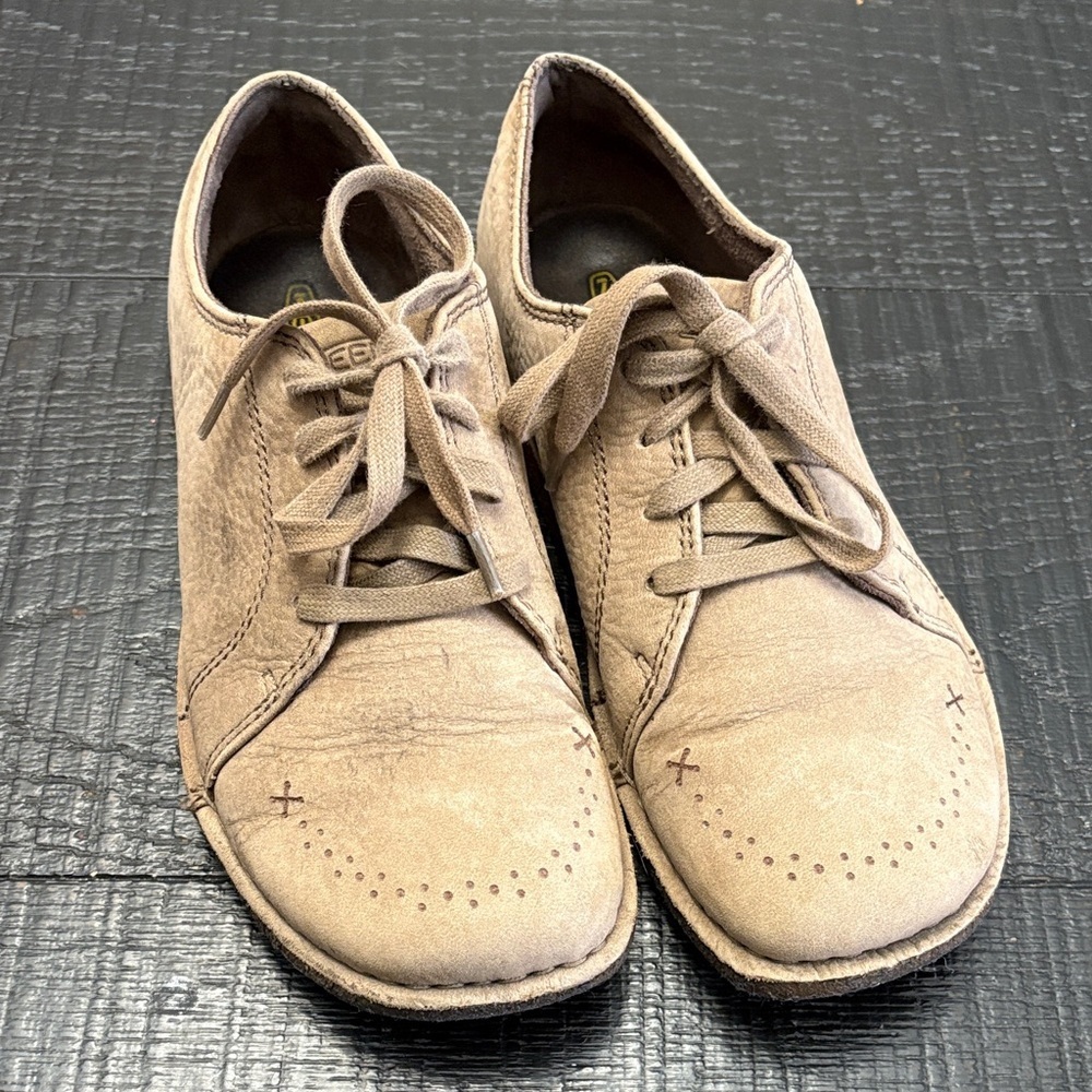 Keen Tan Leather Women's Flats